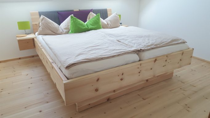 Naturbett Gerlach Zirbe schwebend